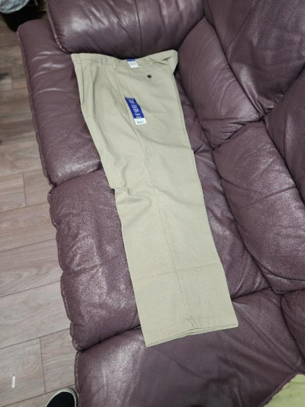George Mens Pants,38x30,beige,new